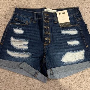 Mudd denim shorts - High Rise Midi brand new with tags retails $38.00